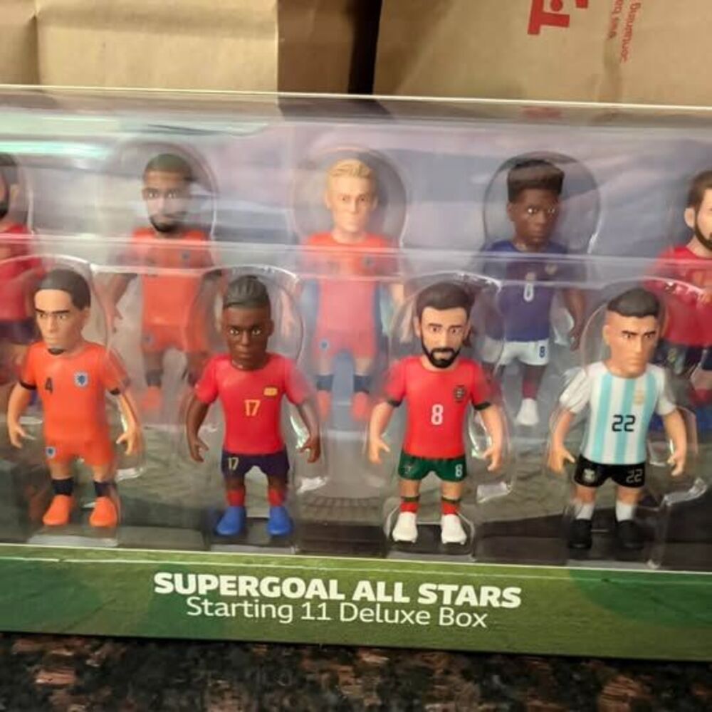P.M.I. PMI World Cup Soccer Figures, 11-Pack Deluxe Box Never Opened